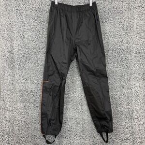 Harley Davidson Pants Mens Small Black Rain Motorcycle Overpants Gear Lined